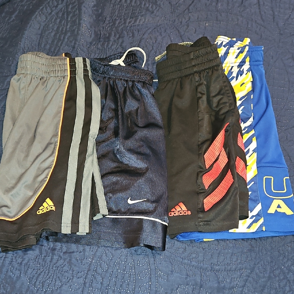 Adidas, Under Armour And Nike Kids Shorts Set - Multicolor